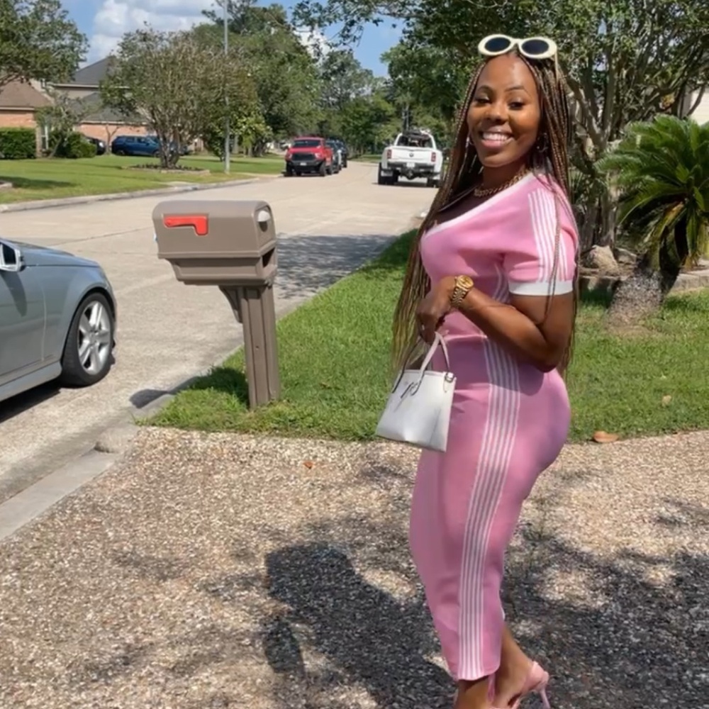 OH YoPp Pink Dress